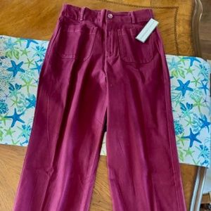 size 8 wide leg pants - NWT